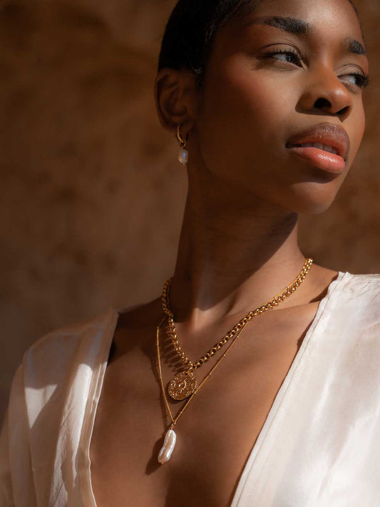 gaia pearl hoops summer