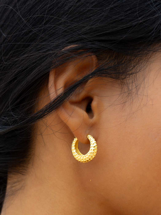 TEXTURED OCEANIC HOOPS