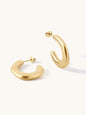 CHLOE WAVY HOOPS